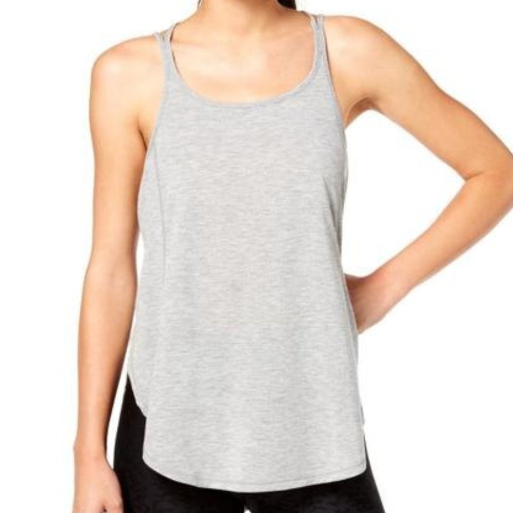 Calvin Klein Performance Racer-Back Tank Top Green
